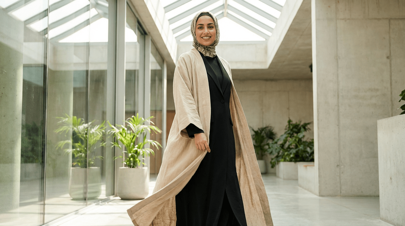 10 Ways to Layer an Abaya for Different Occasions