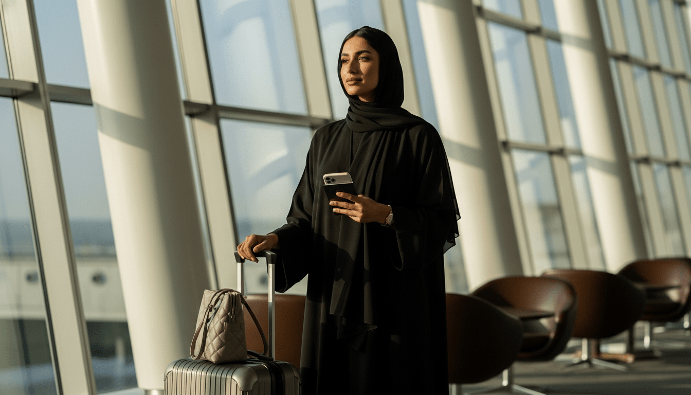 Journey in Elegance: Defining the Modern Travel Abaya