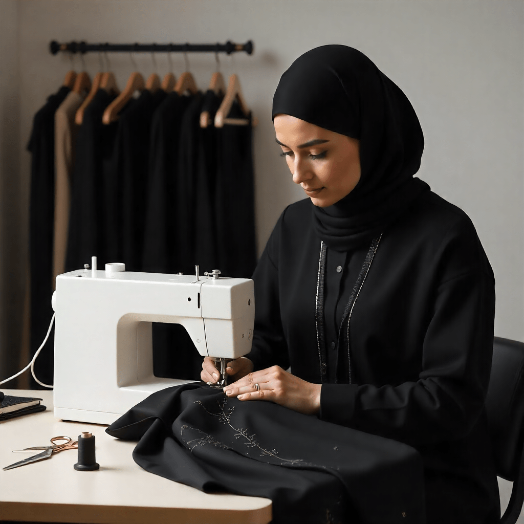 Custome Made Abaya - Abayat Qumasha Wa Naqsha